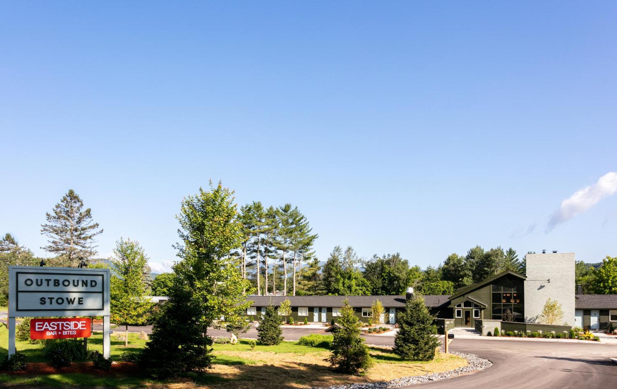 Outbound Stowe Motel Buitenkant foto